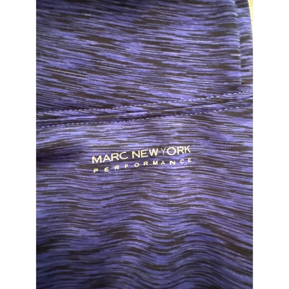 Marc New York Womens Leggings XL Space-Dyed Athleisure Artsy LOT of 2 Pink/Blue - Picture 3 of 10